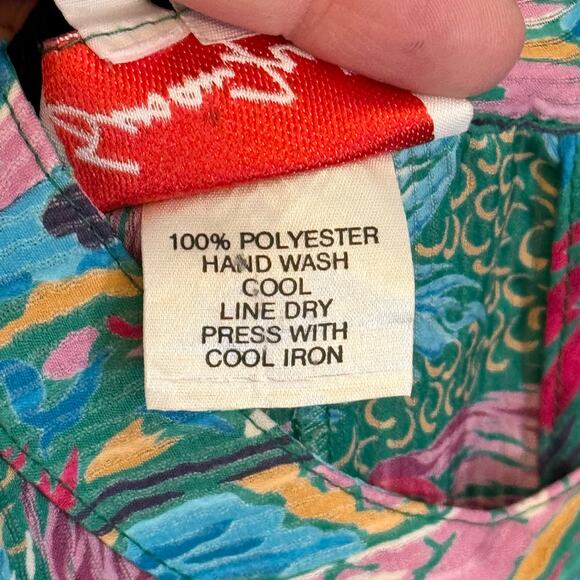 Vintage Susan Freis Floral Maxi Dress Small - Picture 8 of 8